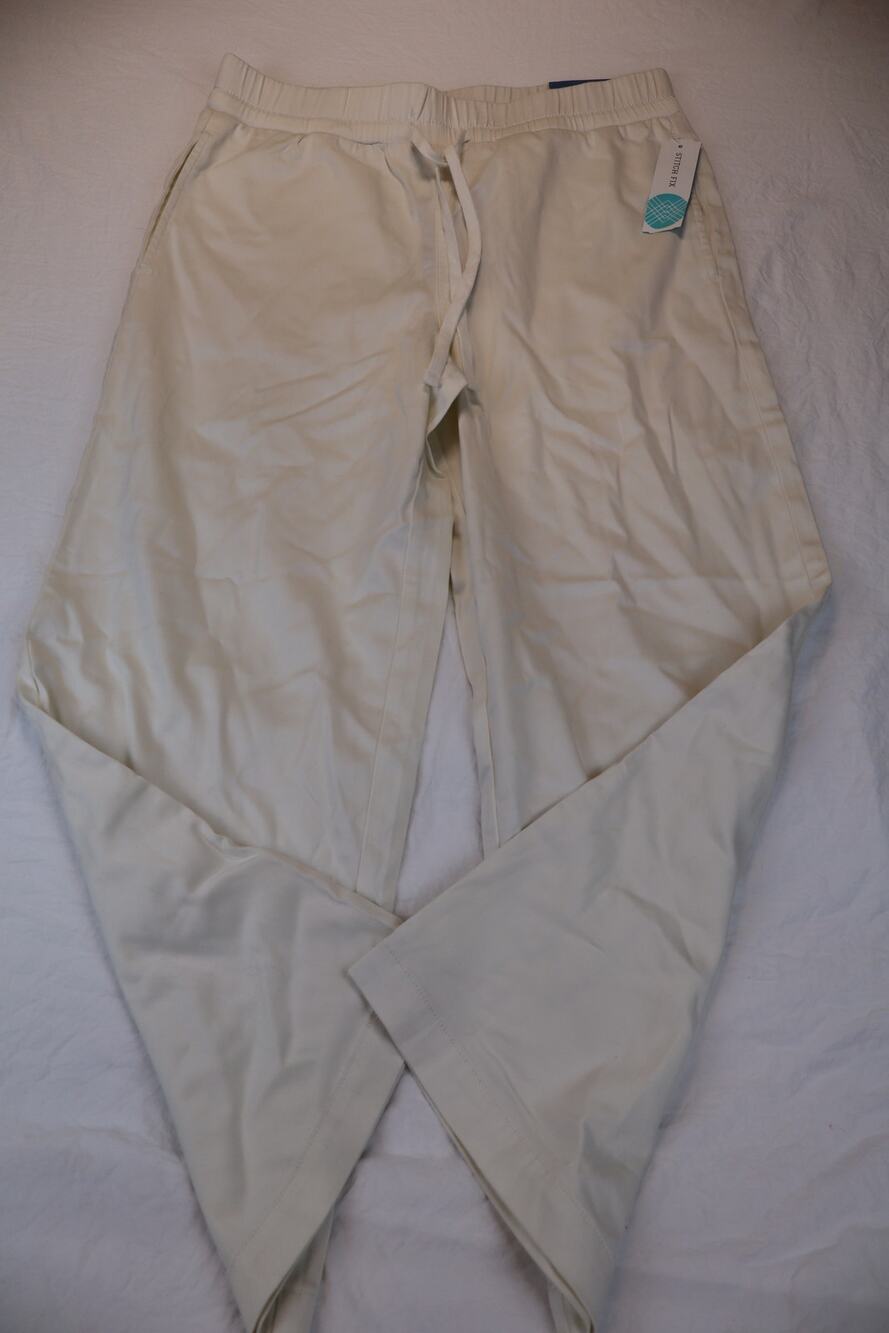 NEW Market & Spruce Bohdi Wide Leg Pants Women's White High Rise Size M